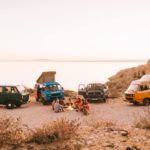 group of camper van conversions all together