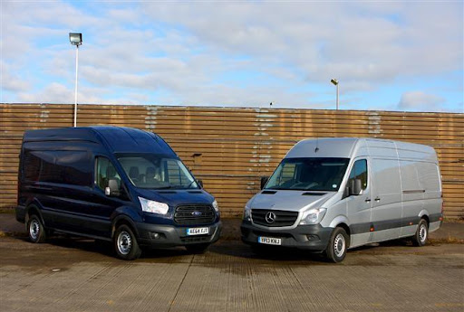 two different vanlife vans