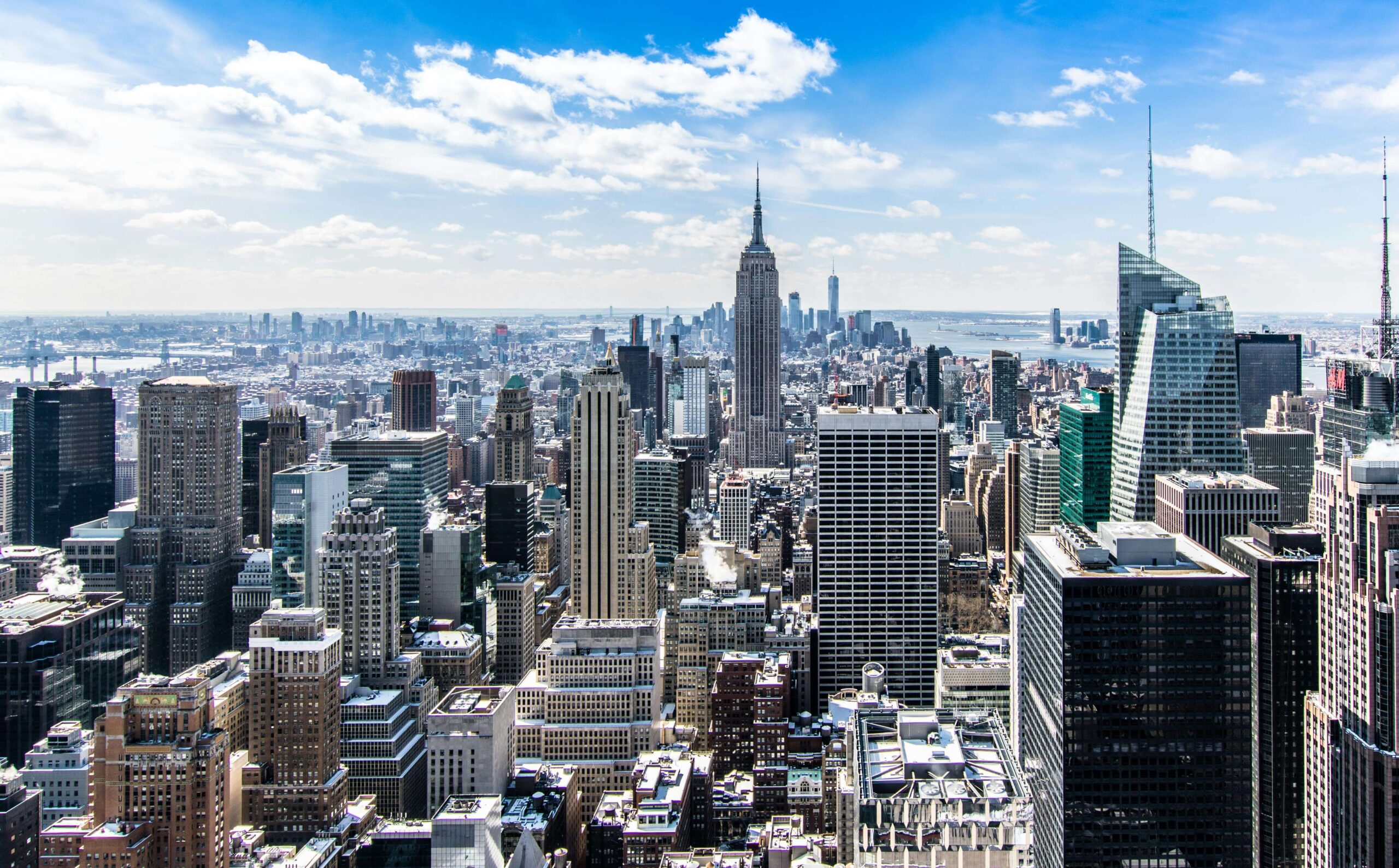 new york city view from top